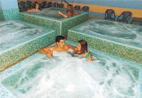 Jacuzzi in spa