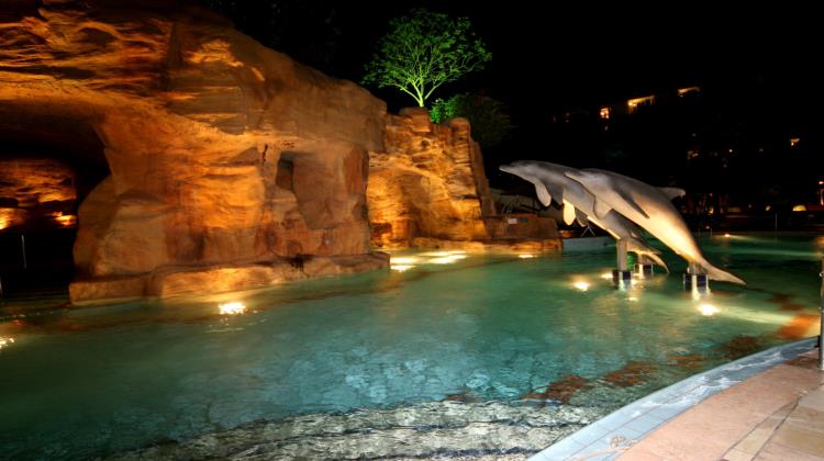  Swimming Pool at Night, Club Hotel Eilat