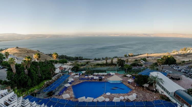 Swimming pool, Club Hotel Tiberias